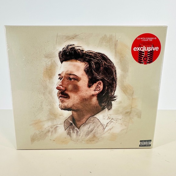 Other - Morgan Wallen -I'm The Problem- Target‎ Exclusive CD With Fishing ID+Tour Tee